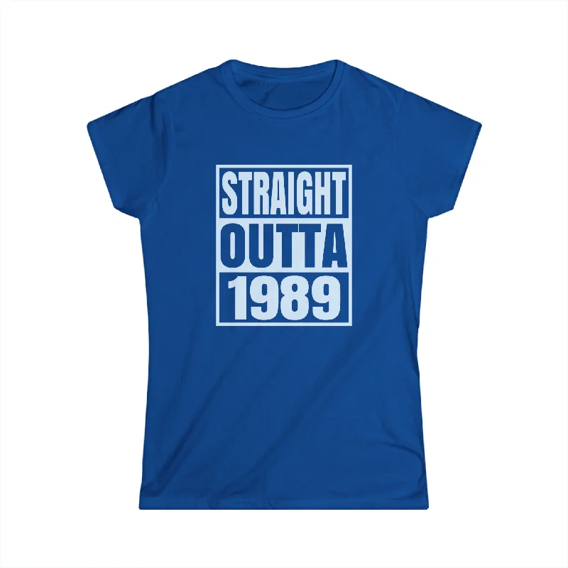 Vintage 1989 TShirt Women Limited Edition BDay 1989 Birthday Womens T Shirt Fashionable Trendy Casual